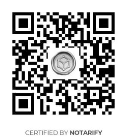 QR Code certificazione Notarify