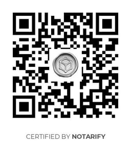 QR Code certificazione Notarify