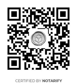 QR Code certificazione Notarify