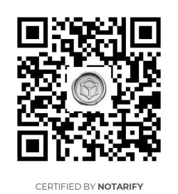QR Code certificazione Notarify