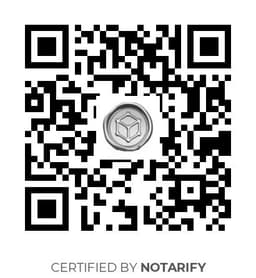 QR Code certificazione Notarify