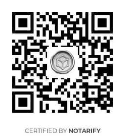 QR Code certificazione Notarify