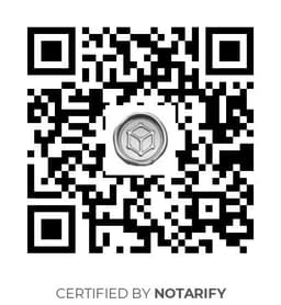 QR Code certificazione Notarify