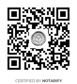 QR Code certificazione Notarify