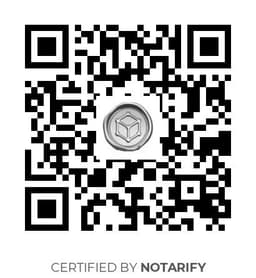 QR Code certificazione Notarify