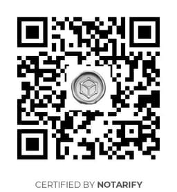 QR Code certificazione Notarify