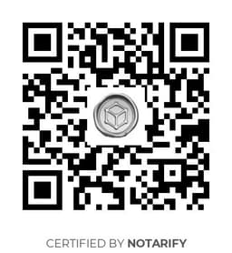 QR Code certificazione Notarify