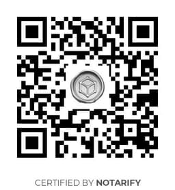 QR Code certificazione Notarify