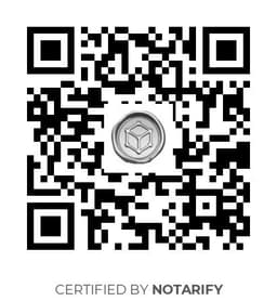 QR Code certificazione Notarify