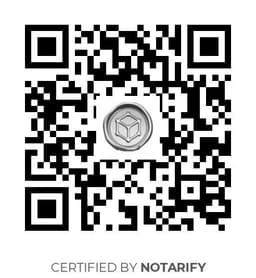 QR Code certificazione Notarify