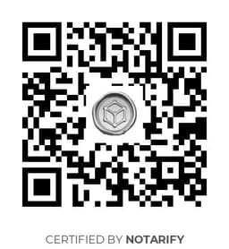 QR Code certificazione Notarify