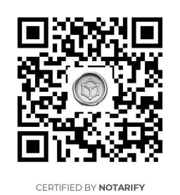 QR Code certificazione Notarify