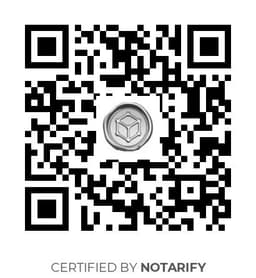 QR Code certificazione Notarify