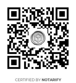 QR Code certificazione Notarify