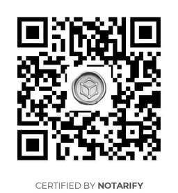 QR Code certificazione Notarify