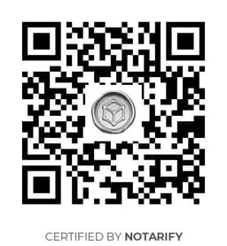 QR Code certificazione Notarify