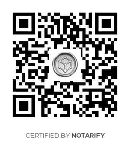 QR Code certificazione Notarify