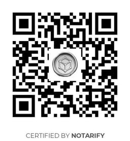 QR Code certificazione Notarify