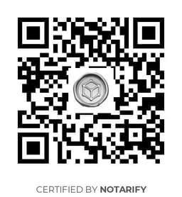 QR Code certificazione Notarify