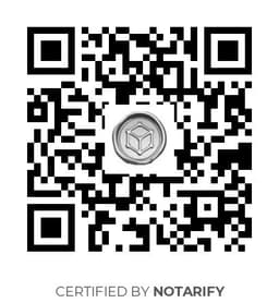 QR Code certificazione Notarify