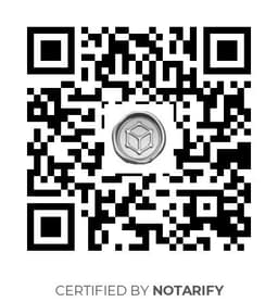 QR Code certificazione Notarify