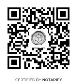 QR Code certificazione Notarify
