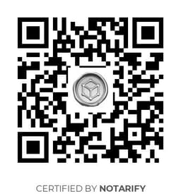 QR Code certificazione Notarify