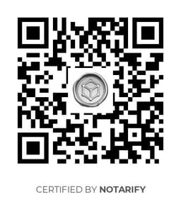 QR Code certificazione Notarify