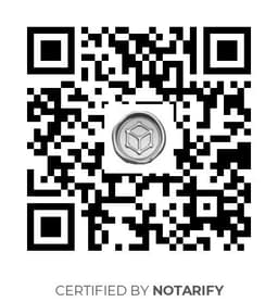 QR Code certificazione Notarify