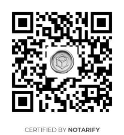 QR Code certificazione Notarify