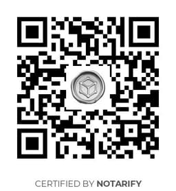 QR Code certificazione Notarify