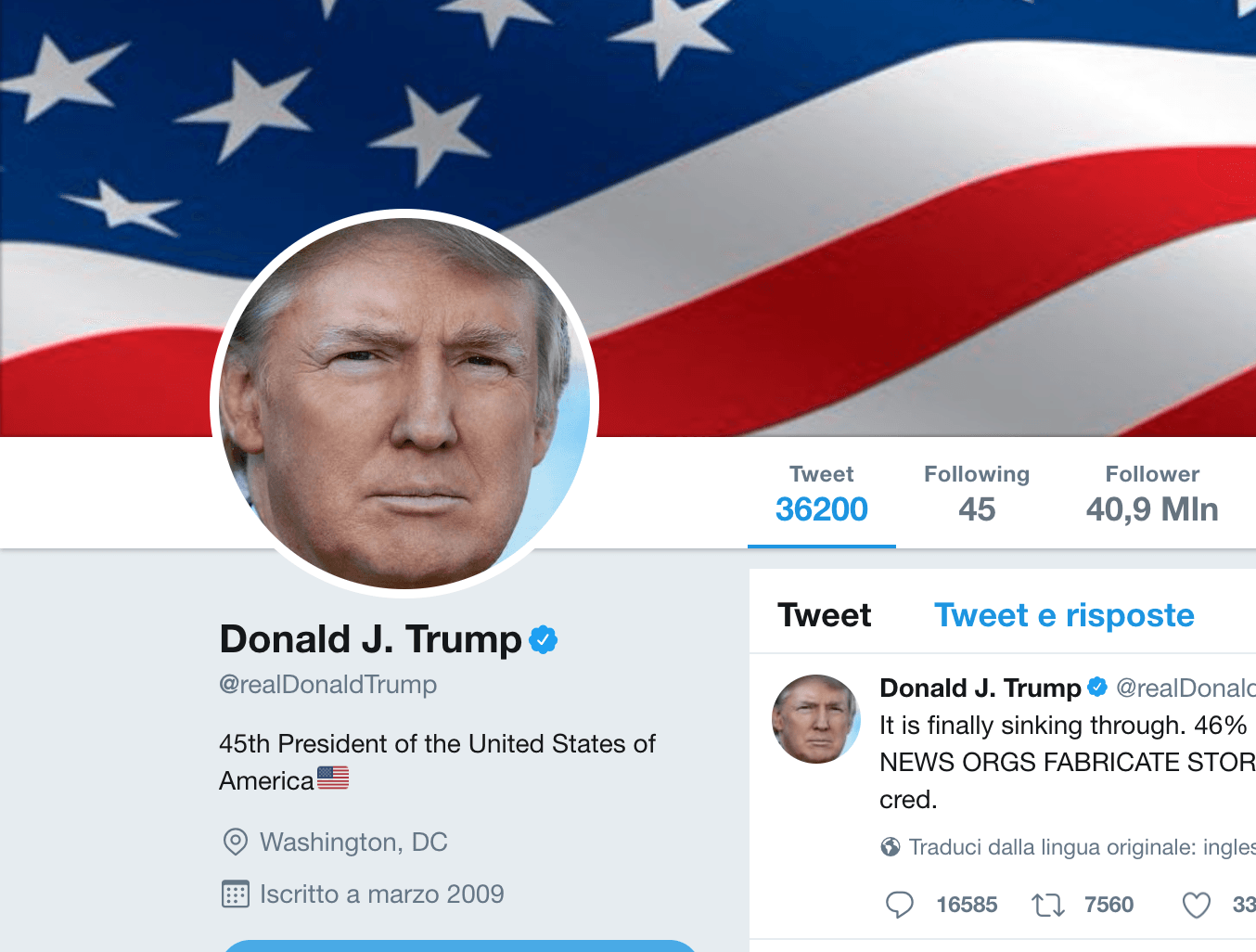 Che cosa legge Donald Trump