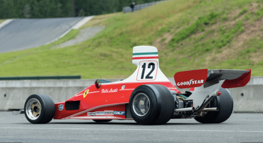 La mitica Ferrari 312T di Niki Lauda va all’asta