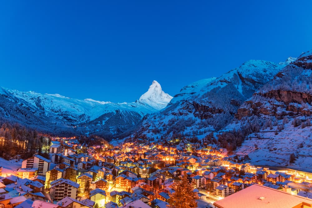 La vacanza in montagna più esclusiva: in tour da Zermatt ad Aspen