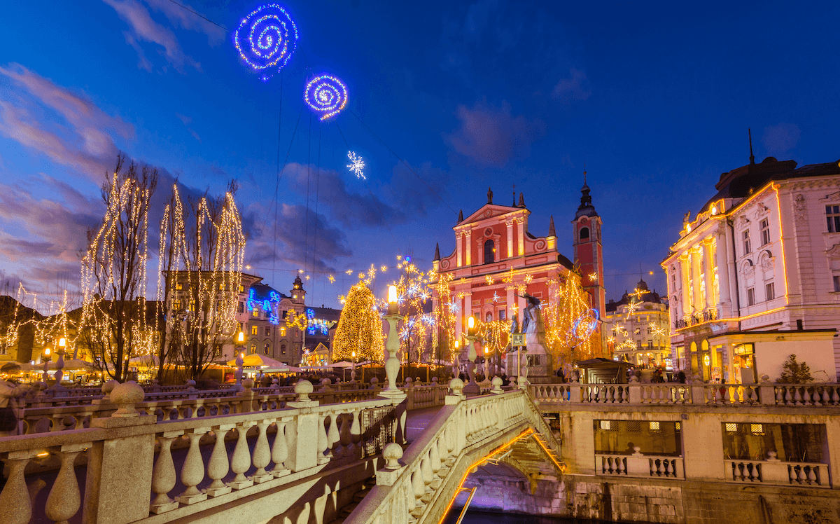 La magia del mercatino di Natale e altri buoni motivi per visitare Lubiana durante le feste