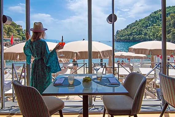 Dove cenare in riva al mare a un passo da Portofino