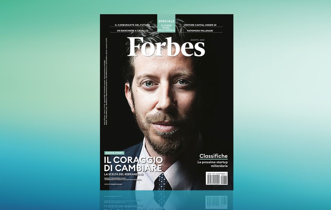 "Il coraggio di cambiare" sul nuovo numero di Forbes in edicola