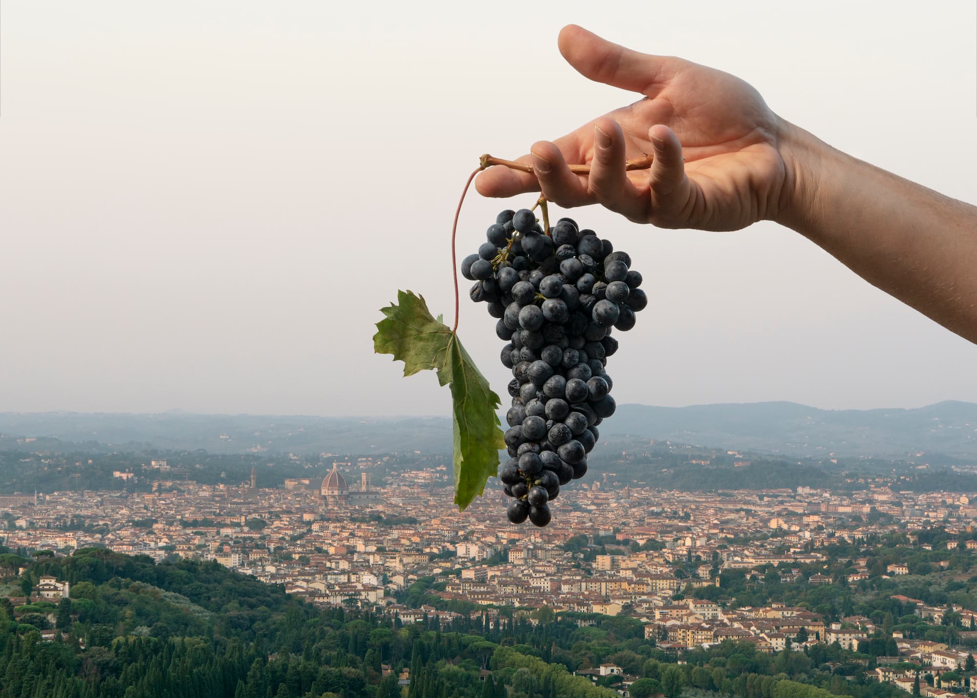 Uno chateau in città con vista su Firenze