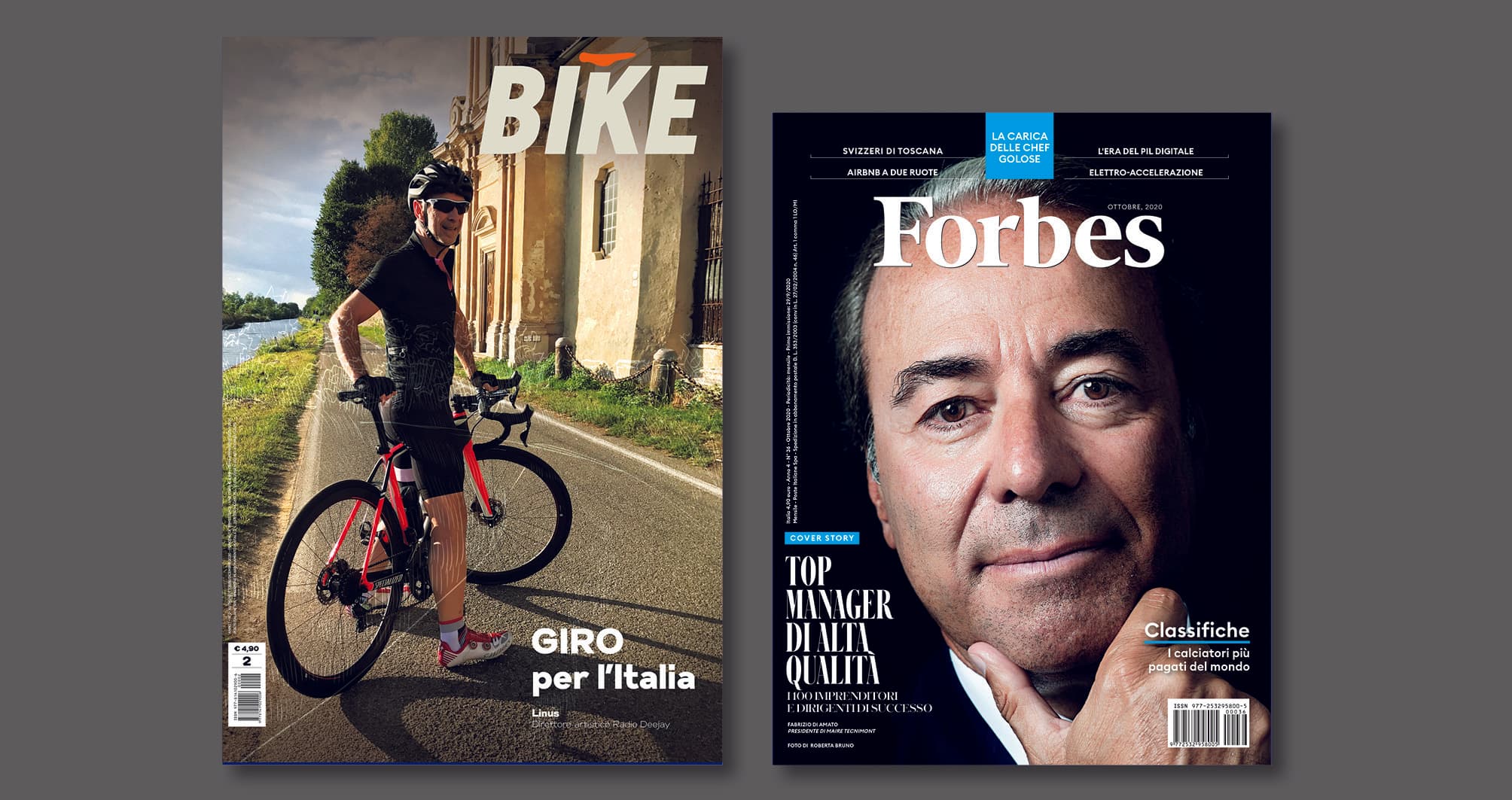 Forbes è in edicola con Bike e punta ai manager di successo