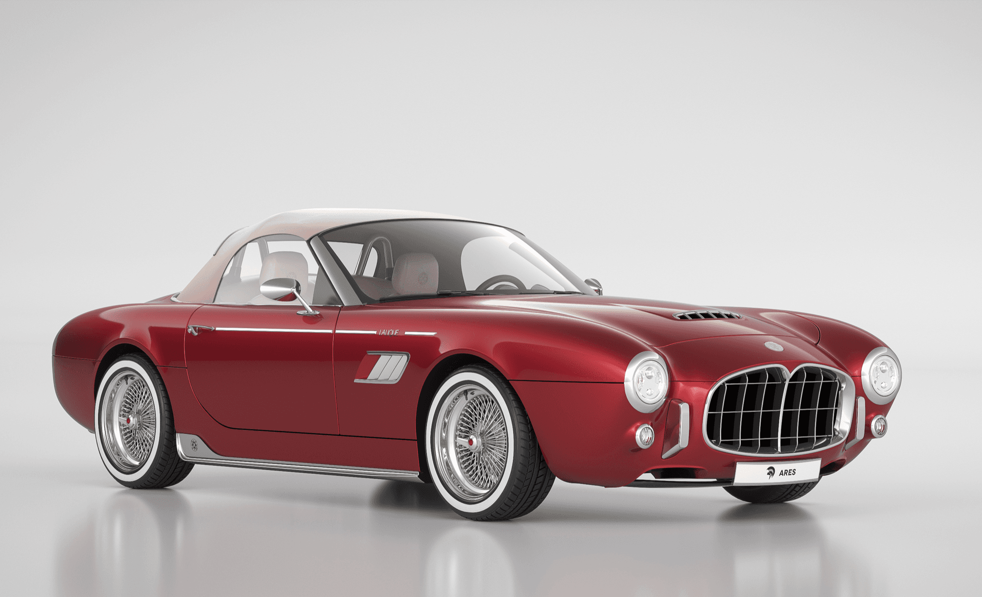 Ares Design Wami Lalique Spyder, la fuoriserie dall'eleganza anni '50