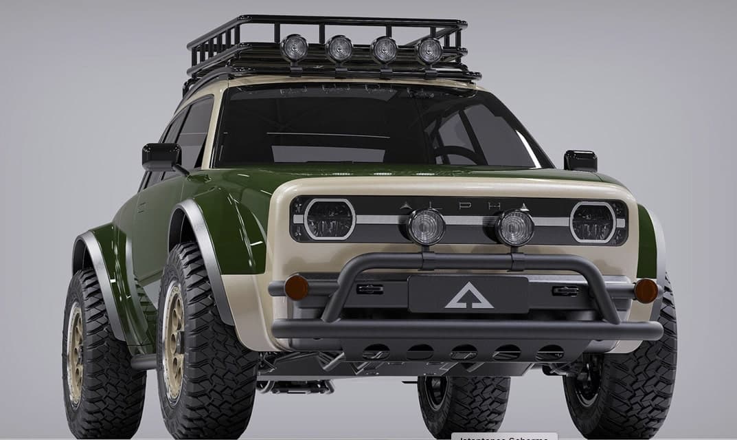Alpha Motor Jax, il suv elettrico dallo stile vintage