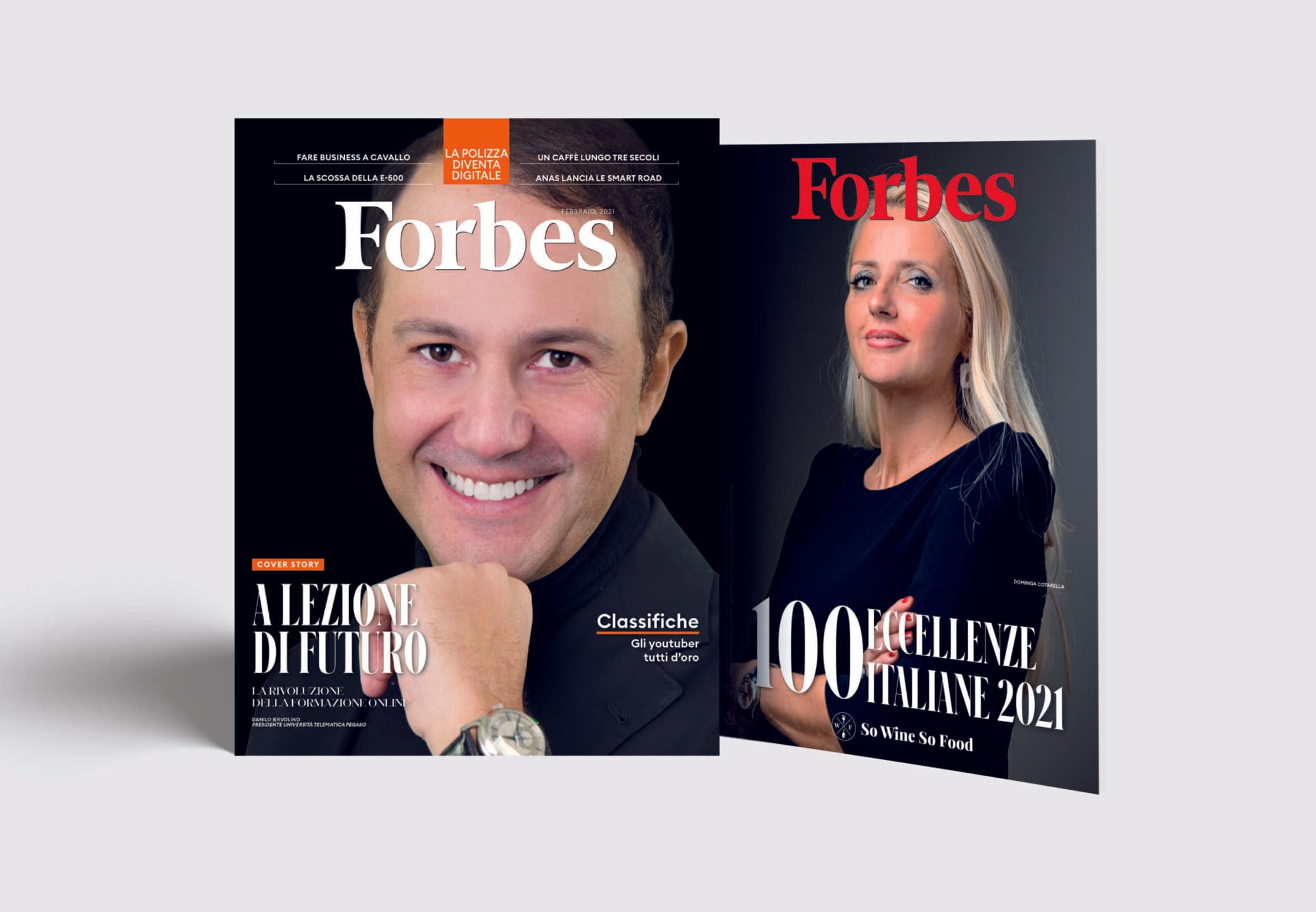 In edicola il numero di febbraio di Forbes con l'allegato delle 100 Eccellenze