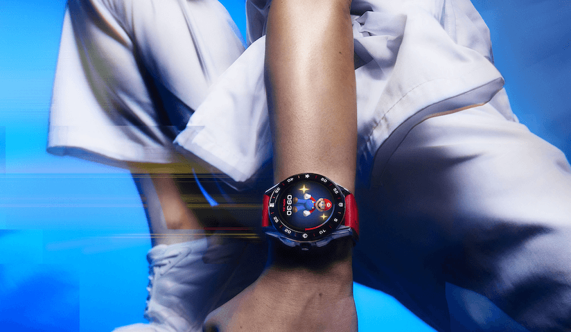 TAG Heuer e Nintendo hanno creato uno smartwatch in edizione limitata dedicato a Super Mario