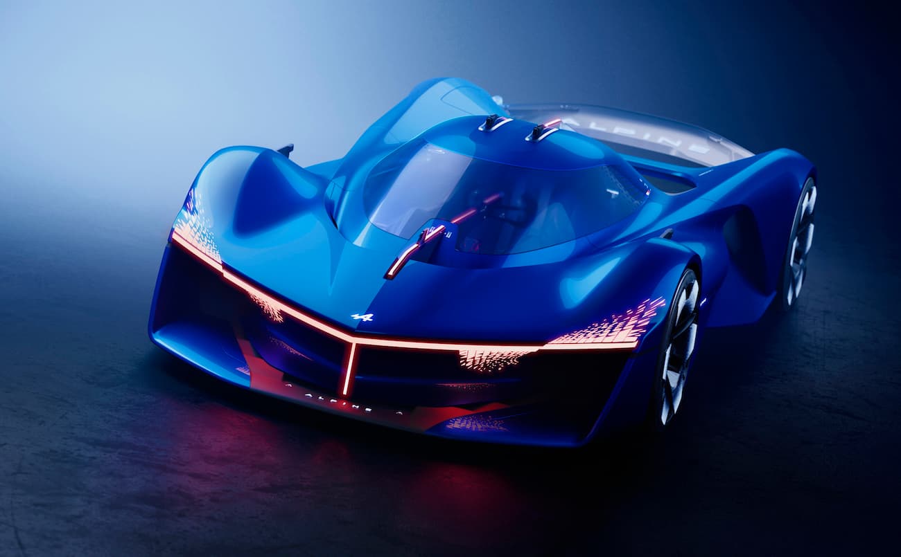 Concept futuristico e a idrogeno: così la francese Alpine guarda al motorsport di domani