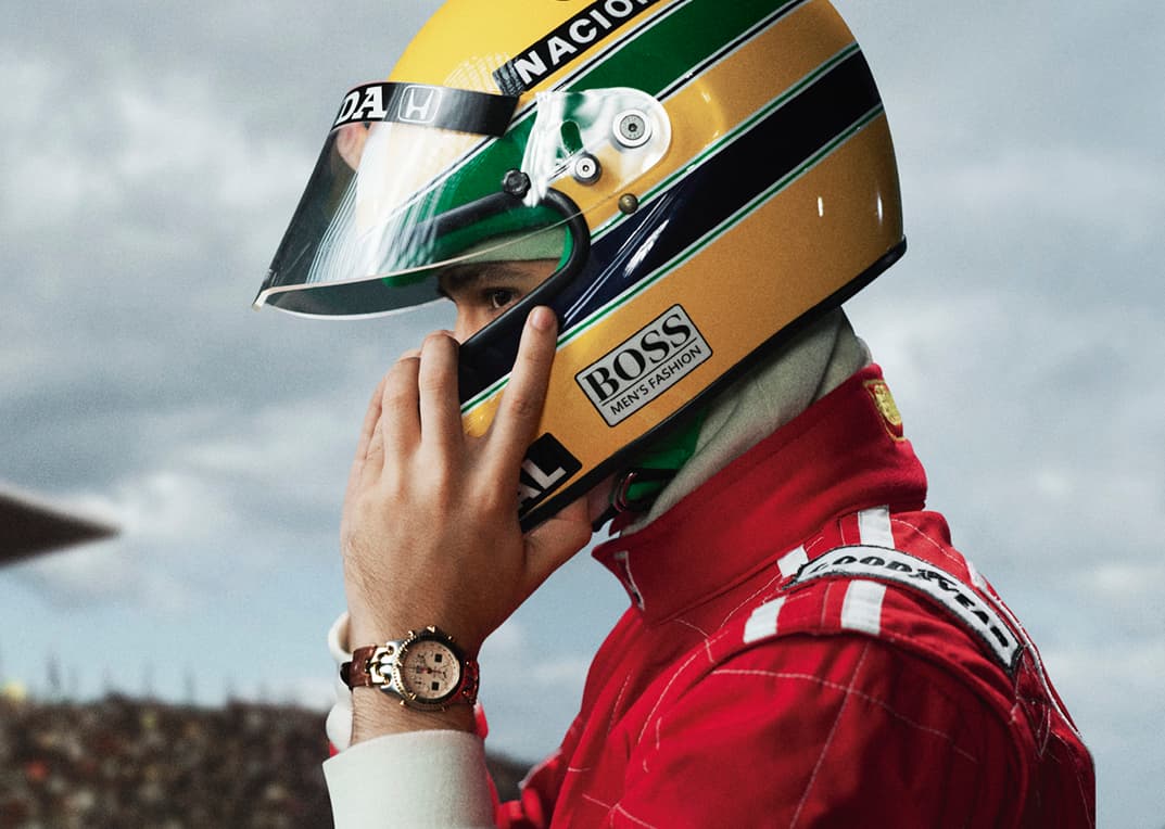Una fiction e un cronografo di lusso per celebrare il leggendario Ayrton Senna