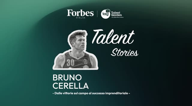 Dalle vittorie sul campo al successo imprenditoriale: Bruno Cerella ospite di Talent Stories