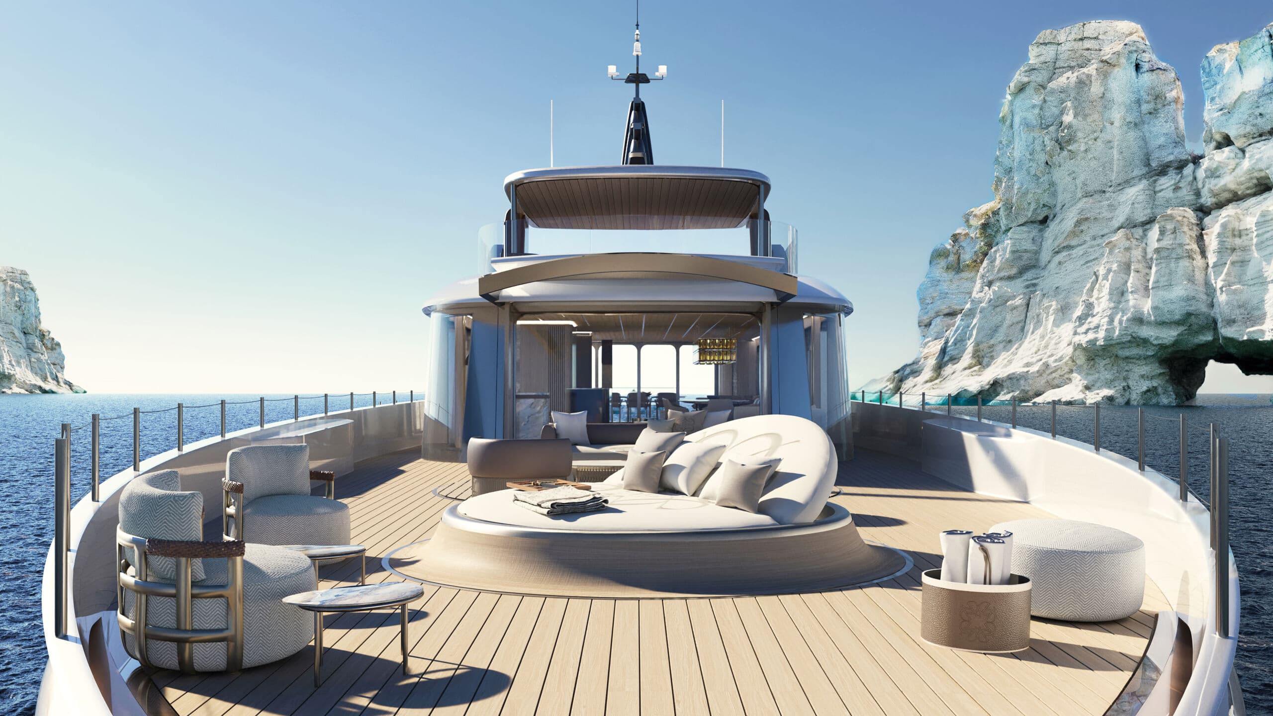 Elie Saab debutta nella nautica con il nuovo Maiora 42 Exuma di Next Yacht Group