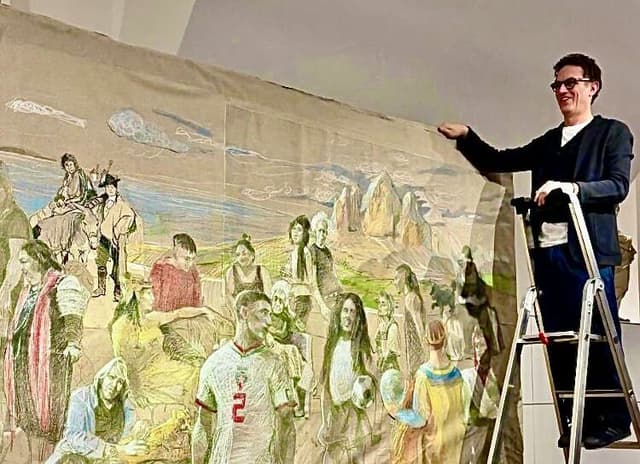 Dentro il carcere nasce un’opera collettiva: 100 detenuti di sei istituti italiani reinterpretano la “Scuola di Atene” di Raffaello