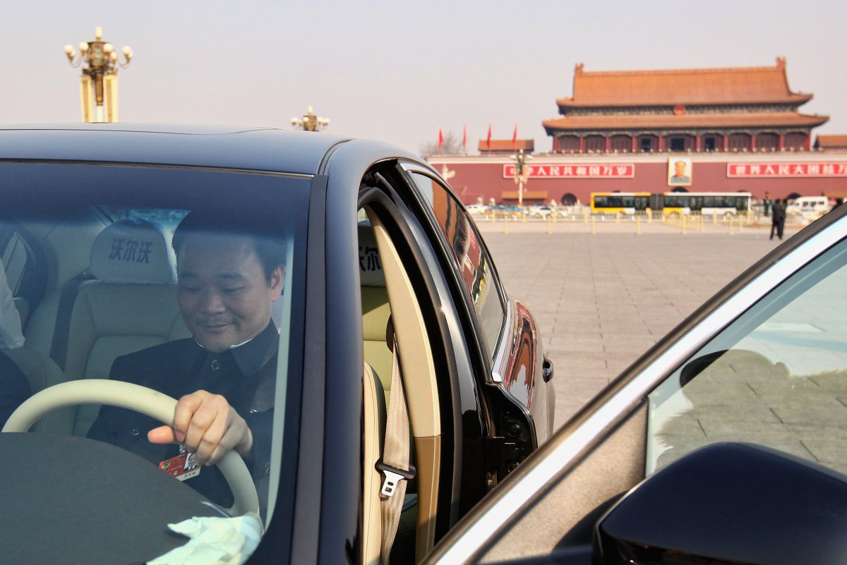 Li Shufu, miliardario cinese presidente del colosso automotive Geely