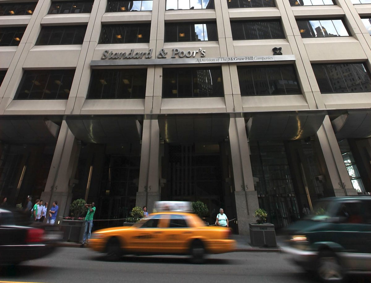 La sede di Standard & Poor's a New York, attesa per il giudizio sul rating italia